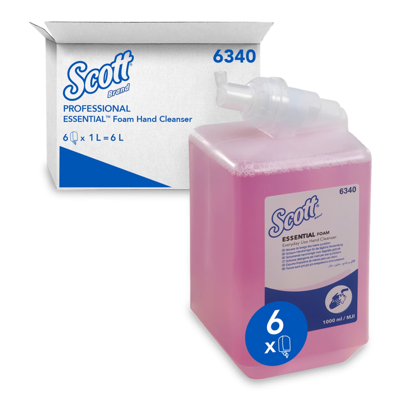 Scott® Essential Mousse Lavante 1l - Cartouche