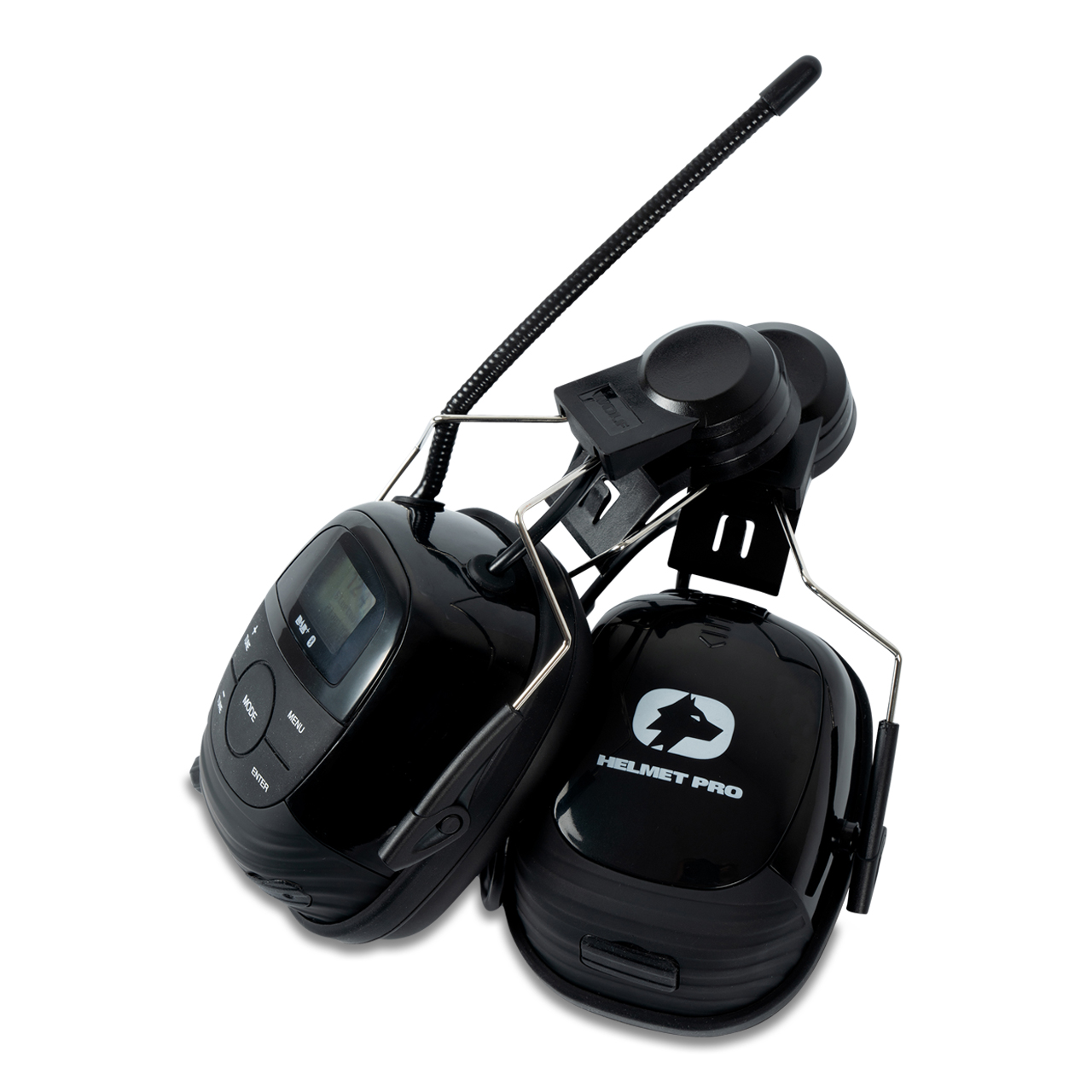 WOLF Casque PRO DAB+FM, Microphone, Bluetooth 