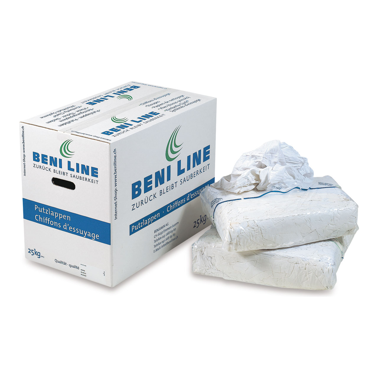 BENILINE® Chiffons de nettoyage blanc