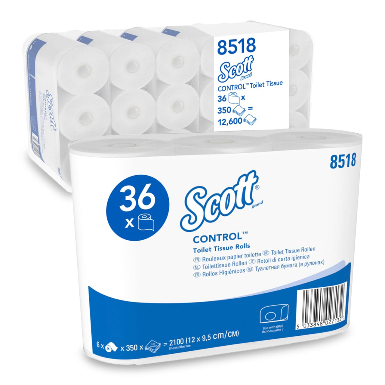 Scott® Control™ Papier Toilette - Petit rouleau