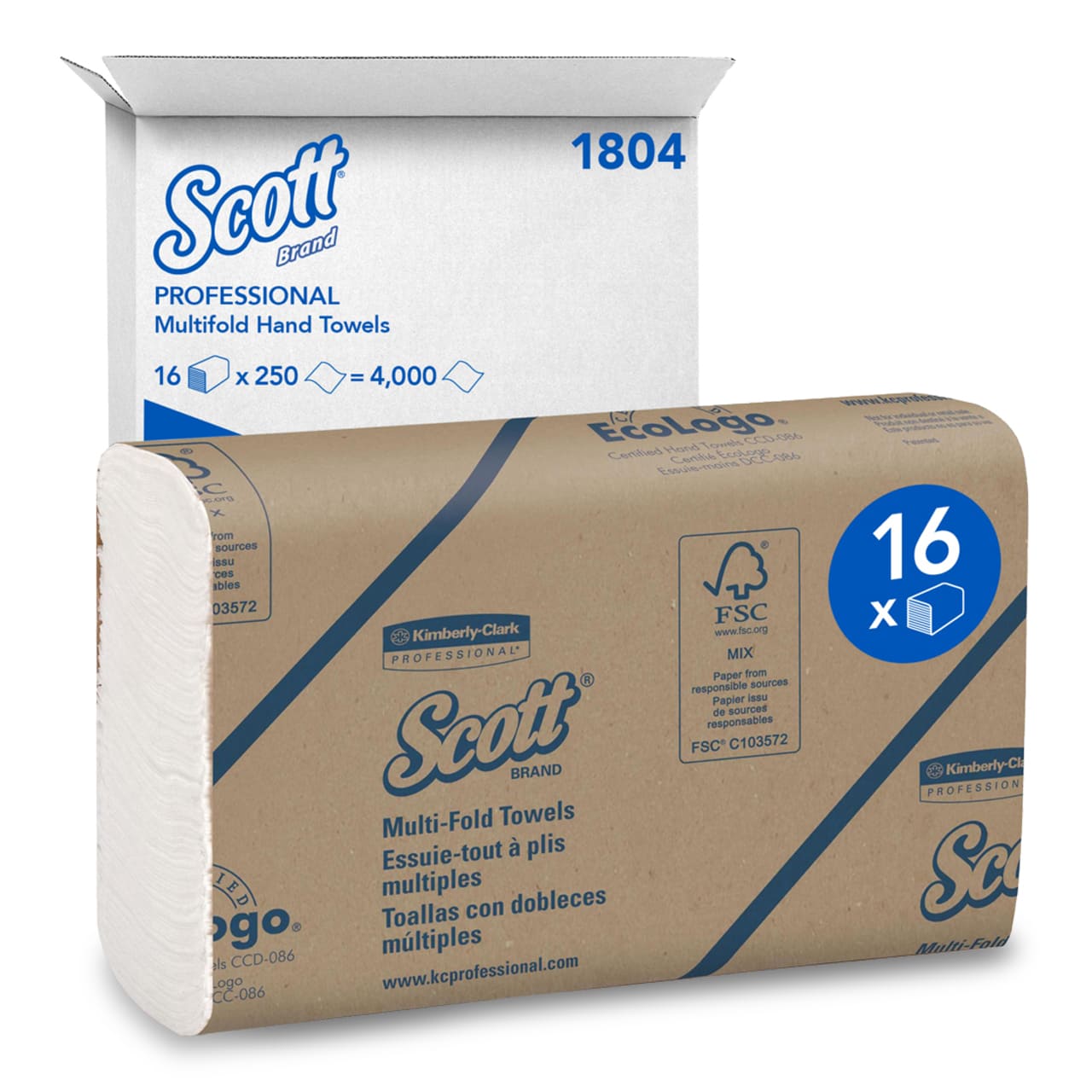 Scott® Essuie-mains - Multifold