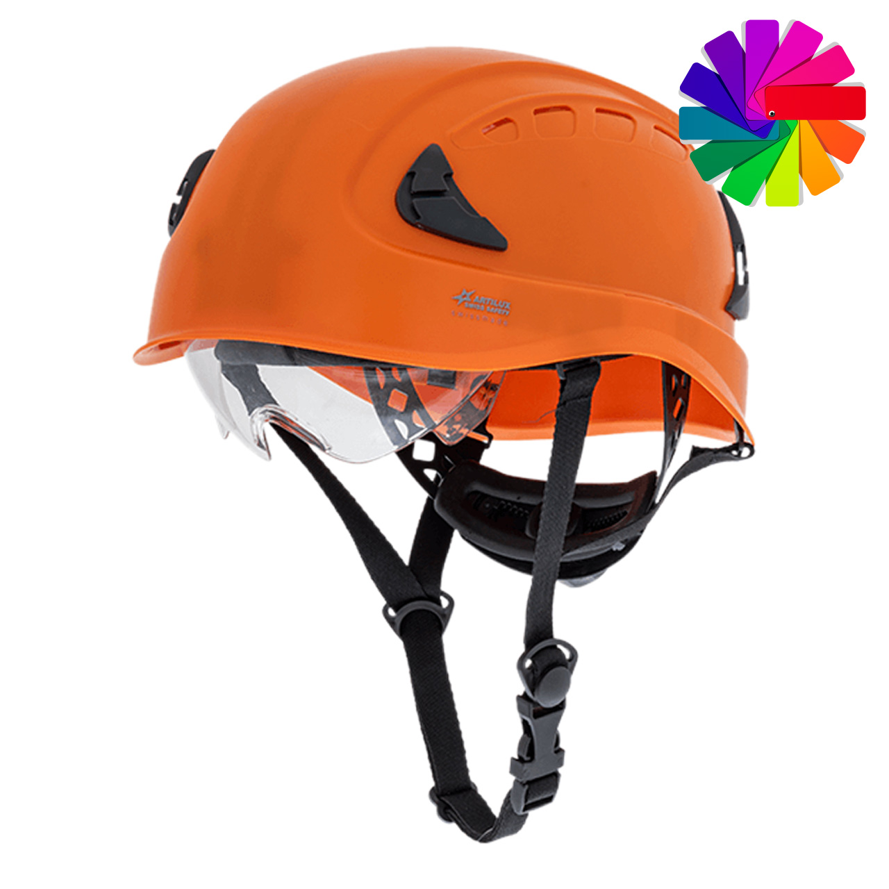 ARTITOP® Casque de protection SH700RCSV orange