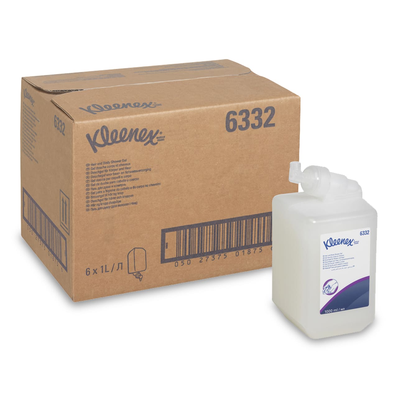 Kleenex® Gel douche corps et cheveux