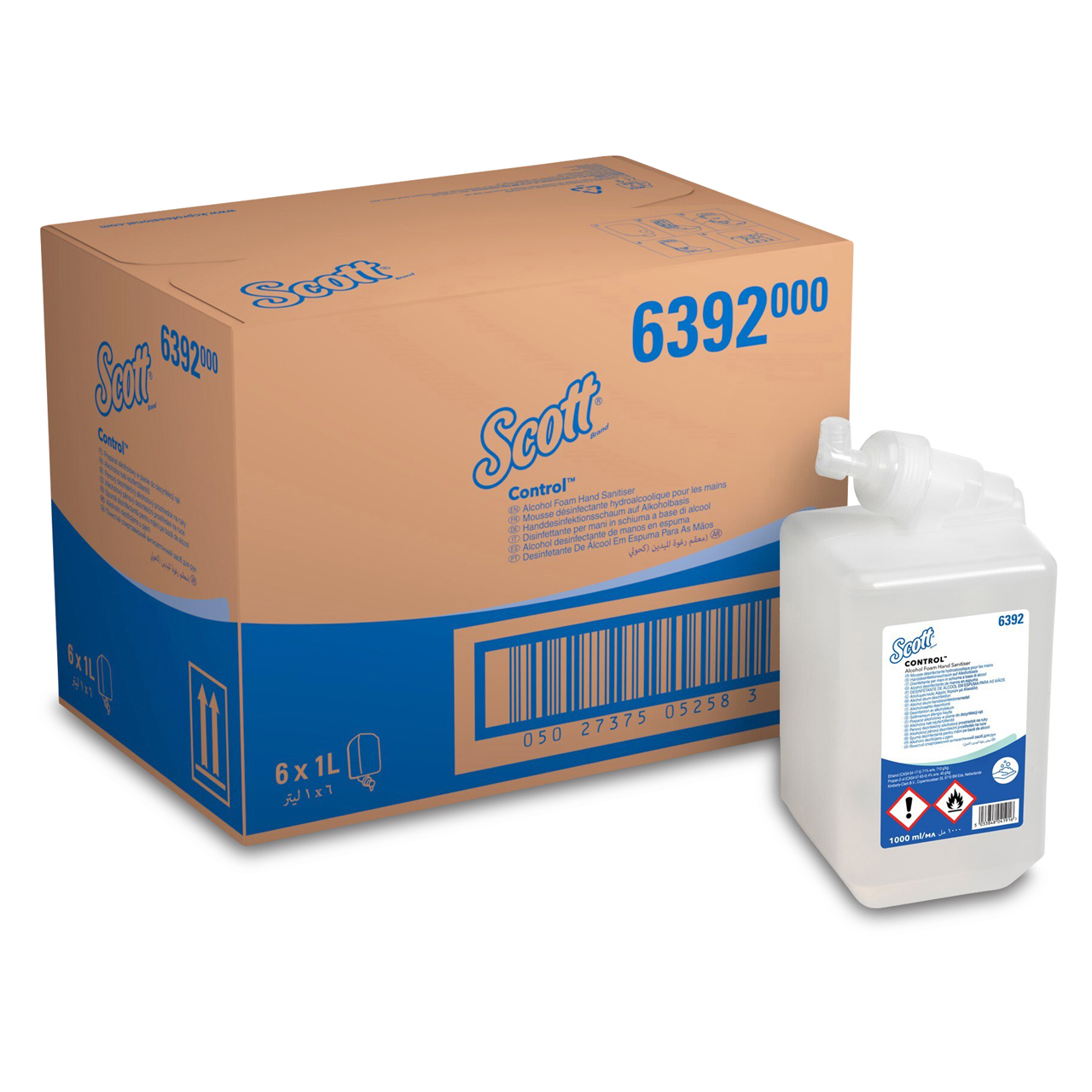 Scott® Control™ Mousse désinfecant pour les mains - 1l