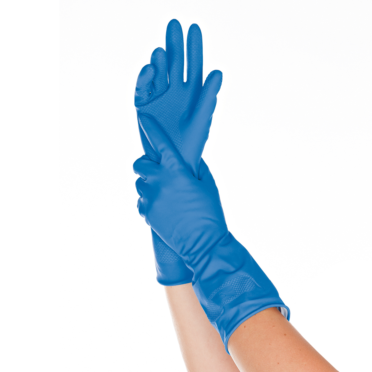 Gants en latex Bettina bleus XL