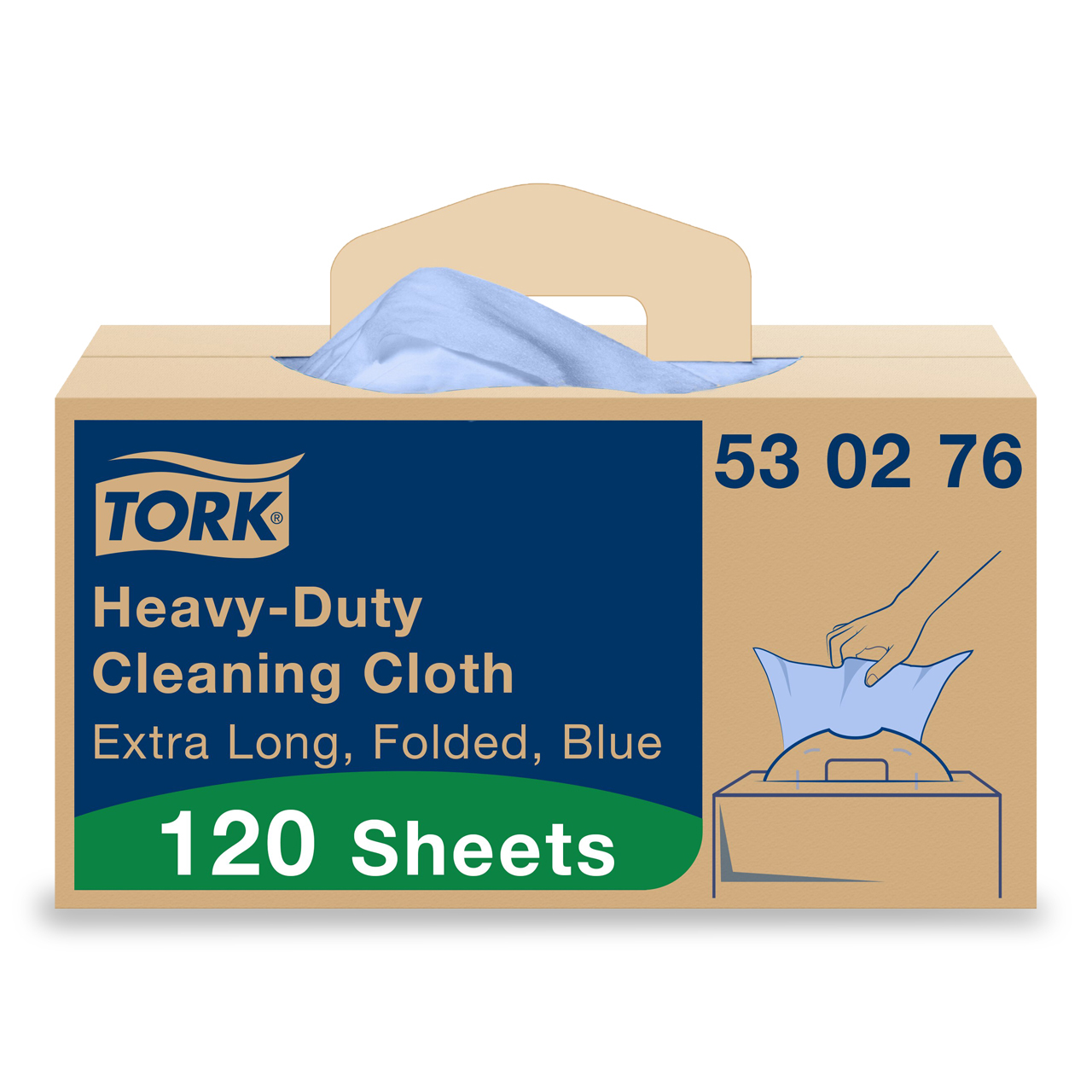 Tork Lingettes nettoyantes extra-fortes W7